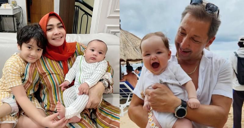 7 Momen Anak Artis Diasuh Kakek dan Neneknya, So Sweet!